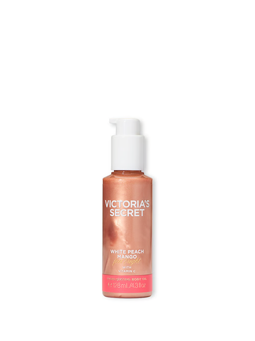 Масло для тіла з шимером Victoria`s Secret White Peach Mango 05062 фото