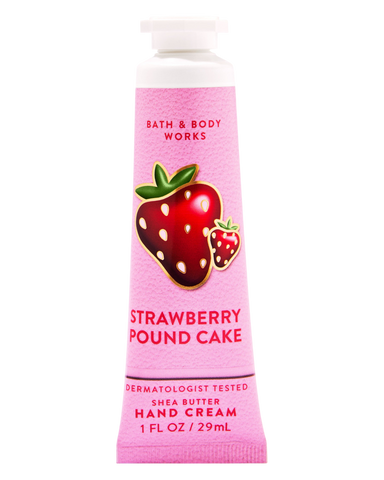 Крем для рук Bath & Body Works Strawberry Pound Cake 01738 фото