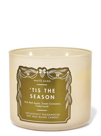 Ароматизована свічка на 3 гноти Bath & Body Works Tis the Season 01793 фото