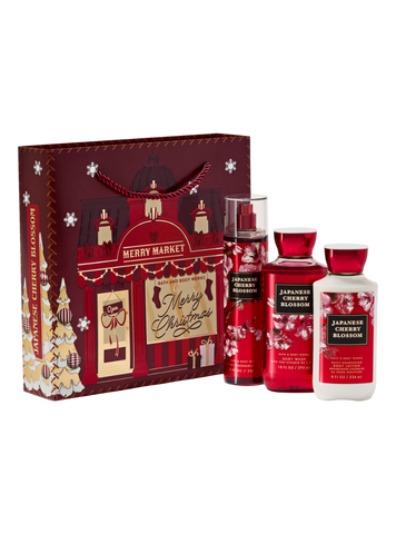 Подарунковий набір Bath & Body Works Merry Christmas (Japanese Cherry Blossom) 04786 фото