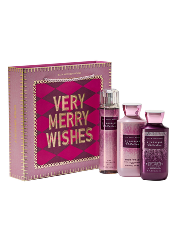 Подарунковий набір Bath & Body Works Very Merry Wishes (A Thousand Wishes) 04788 фото
