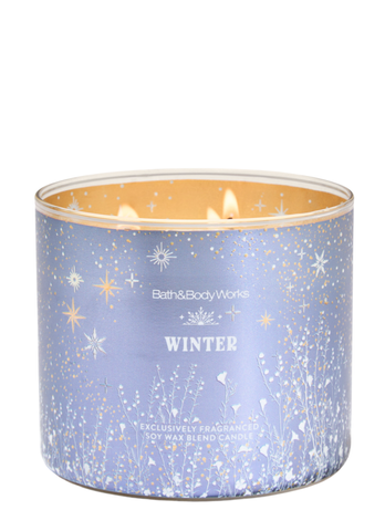 Ароматизована свічка на 3 гноти Bath & Body Works Winter 02055 фото