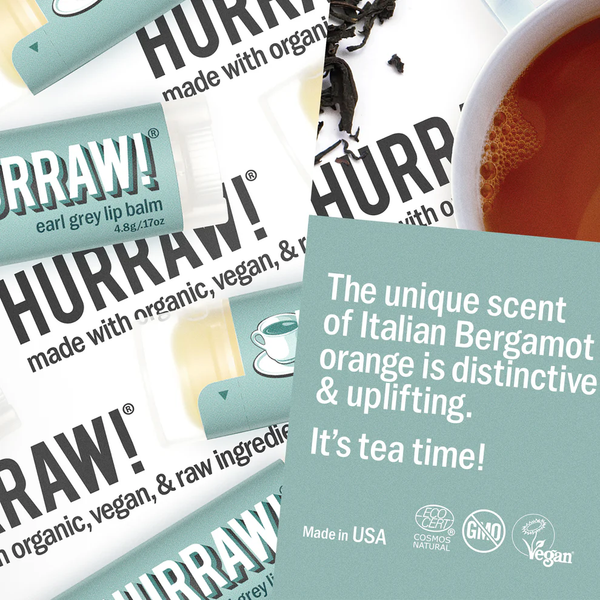 Бальзам для губ Hurraw! Earl Grey Lip Balm 03686 фото