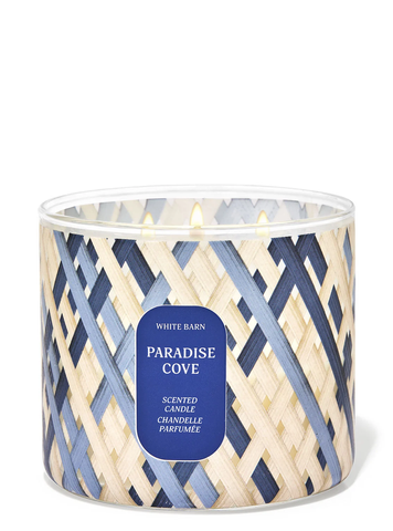 Ароматизована свічка на 3 гноти Bath & Body Works Paradise Cove KV1835 фото