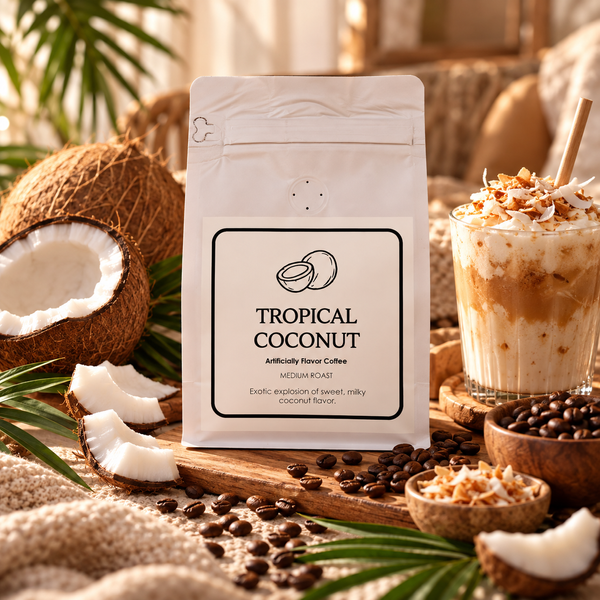Кава в зернах New England Coffee Tropical Coconut (наше фасування) 05776 фото