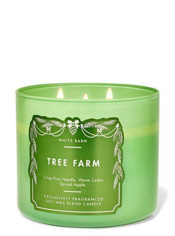 Ароматизована свічка на 3 гноти Bath & Body Works Tree Farm 01978 фото
