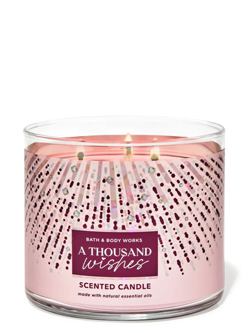 Ароматизована свічка на 3 гноти Bath & Body Works A Thousand Wishes KV0880 фото