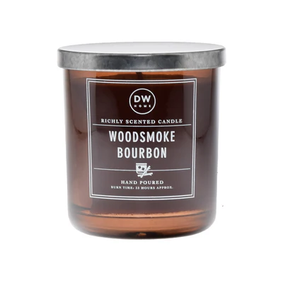 Ароматизована свічка на 1 гніт DW Home Woodsmoke Bourbon 05148 фото