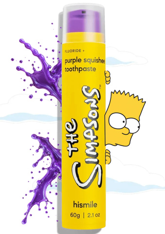 Зубна паста Hismile The Simpson Purple Squishee Toothpaste 04610 фото