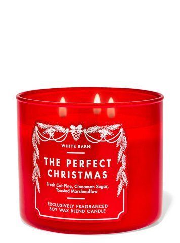 Ароматизована свічка на 3 гноти Bath & Body Works The Perfect Christmas 00464 фото