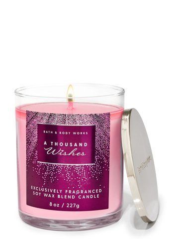 Ароматизована свічка на 1 гніт Bath & Body Works A Thousand Wishes 00416 фото