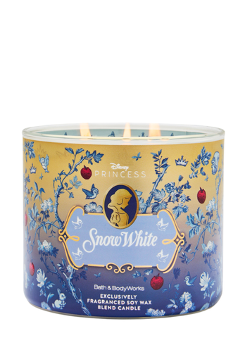 Ароматизована свічка на 3 гноти Bath & Body Works Disney Princess Snow White 05259 фото