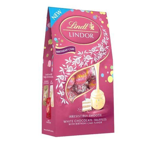 Цукерки Lindt Lindor Birthday Cake 05646 фото